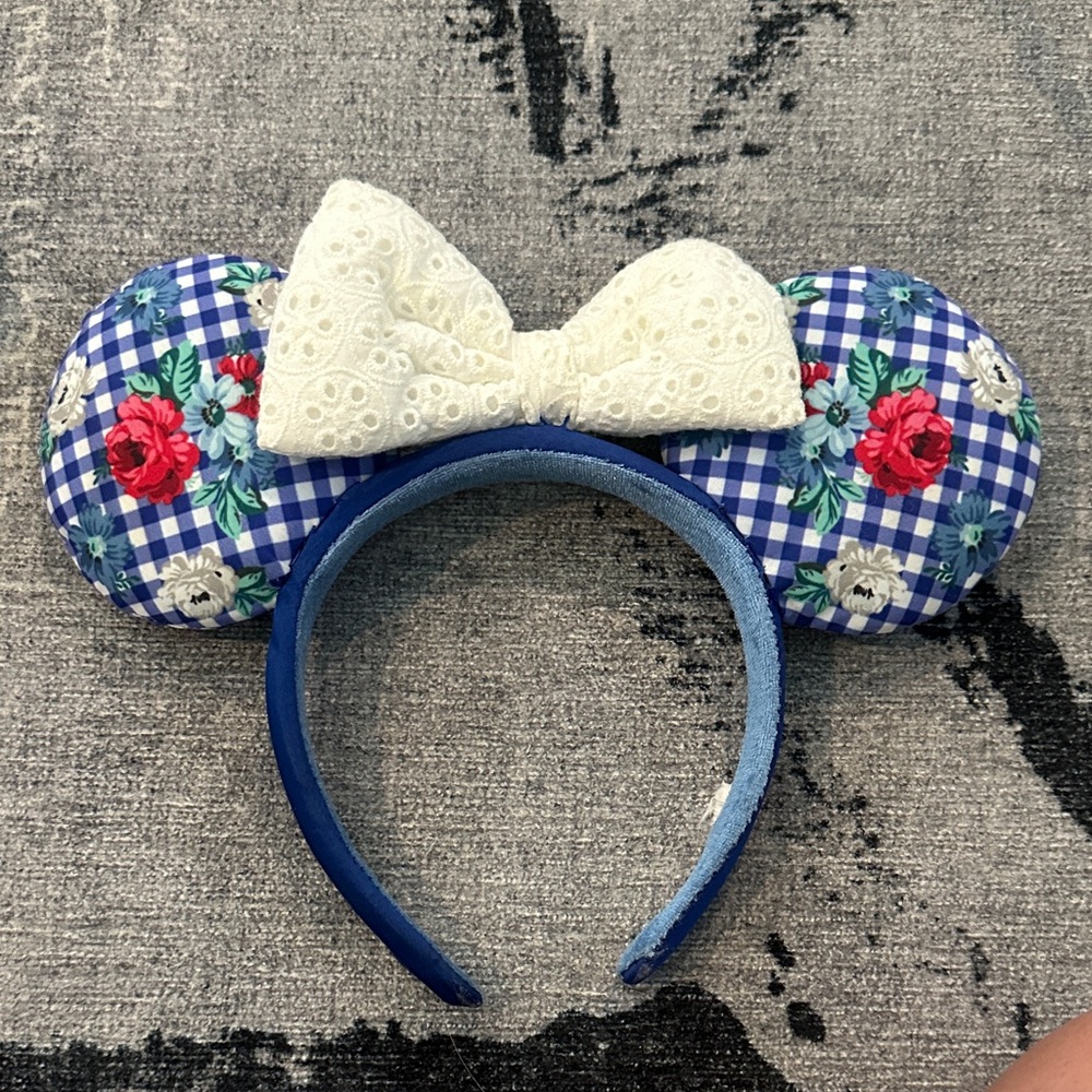Floral Mickey ears